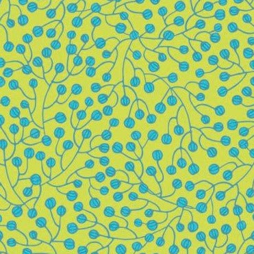 Enchanted Garden - Enchanted Berries Lime | CX11323-LIME-D