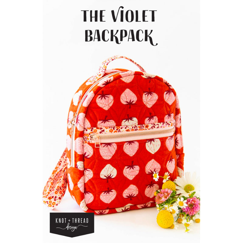 The Violet Backpack | Knot + Thread Design