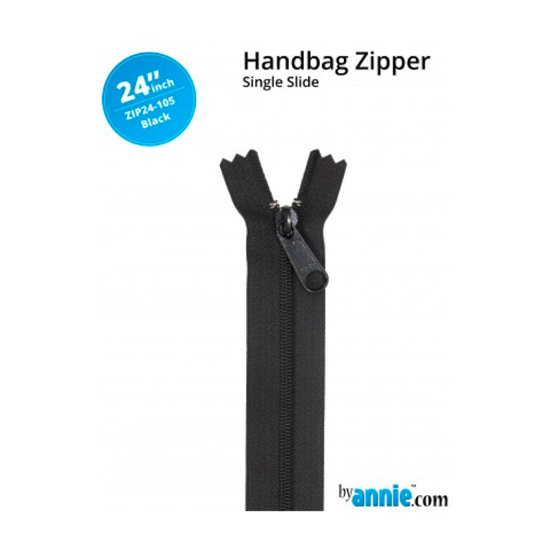 By Annie - 24" Zipper | Black