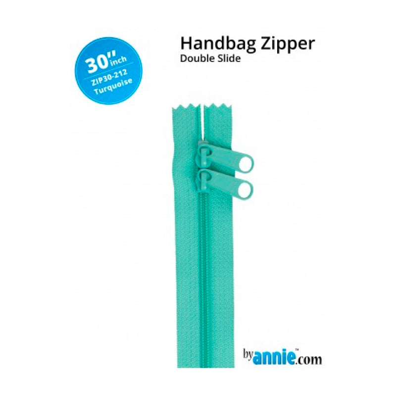 By Annie - 30" Zipper | Turquoise