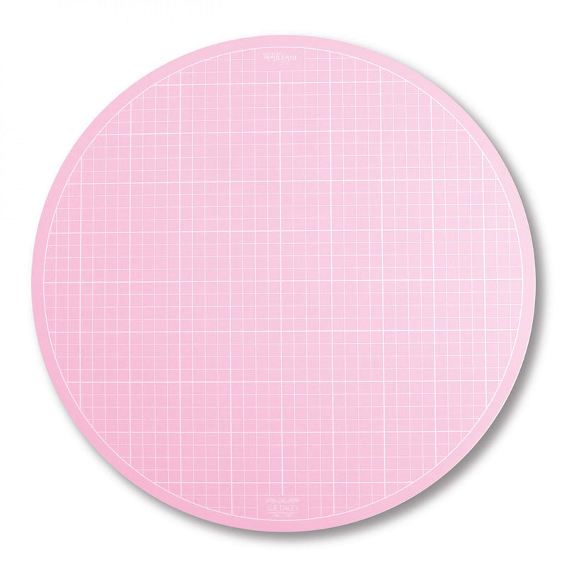 Sue Daley Designs | 16" Rotating Cutting Mat - Pink