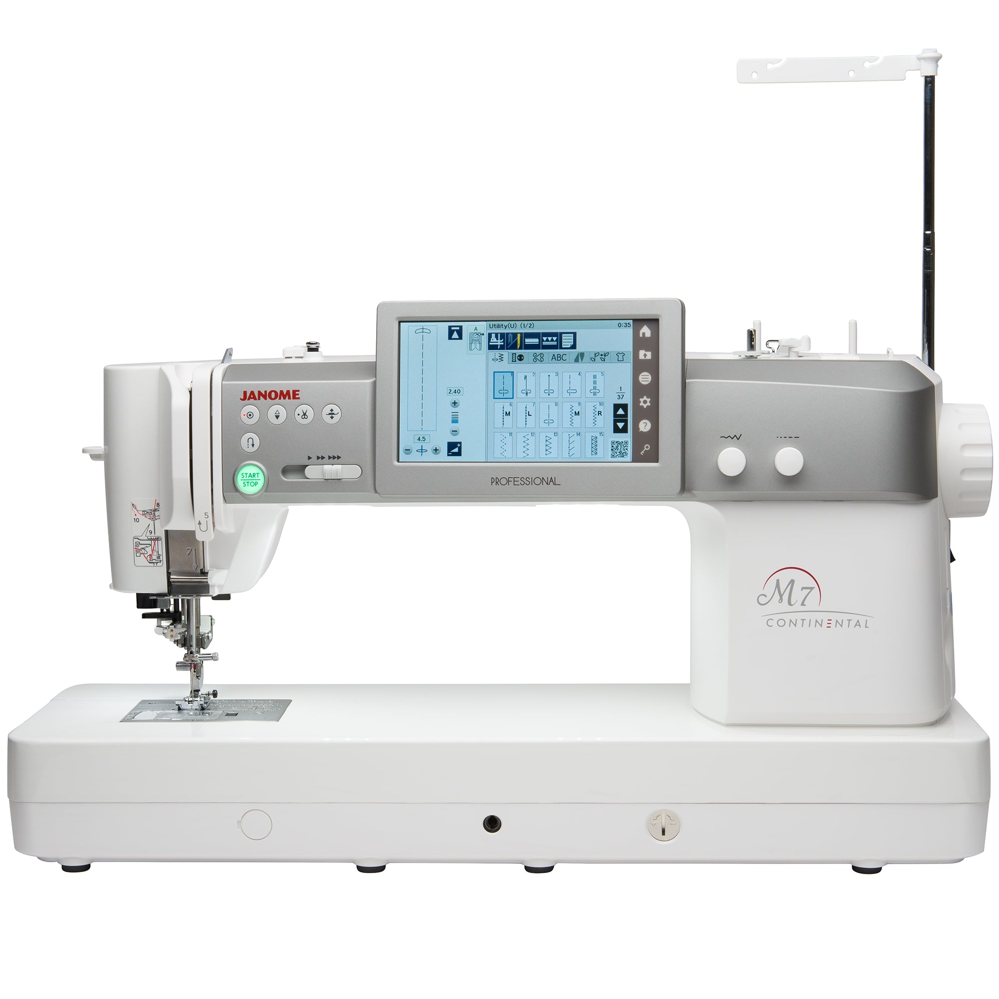 Janome Continental M17 Professional Sewing, Quilting, & Embroidery