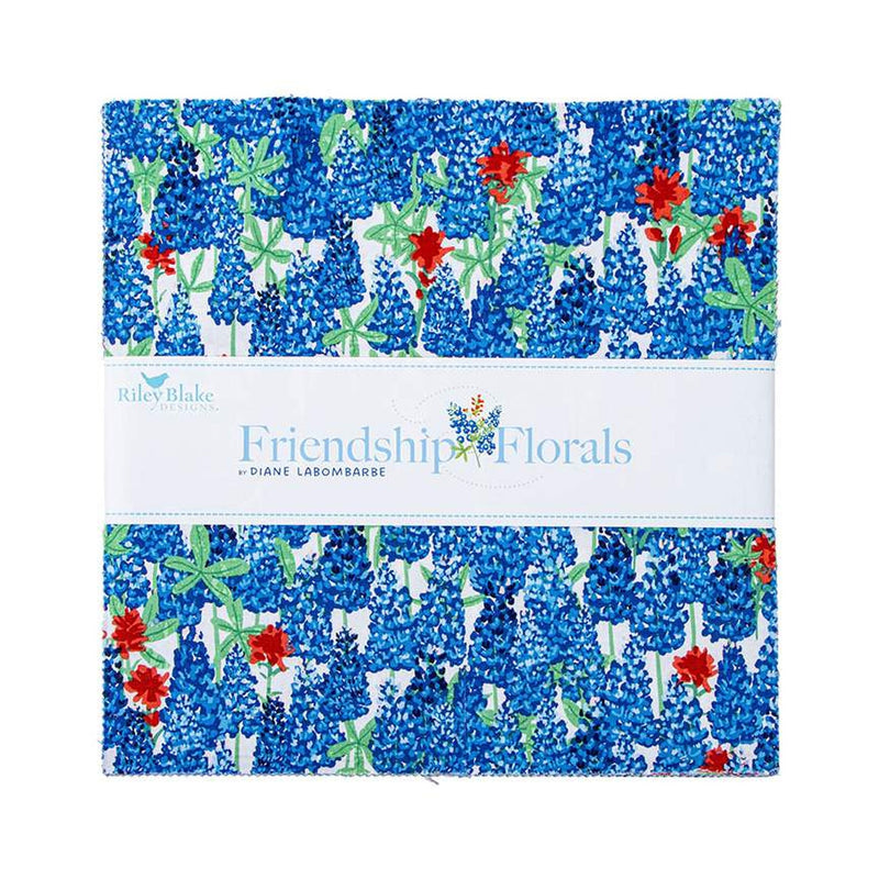 Friendship Florals - 10" Squares | 10-15840-42