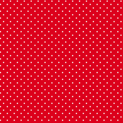 Priscilla's Polkas - Red and White Dots | 1030-88