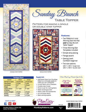 Sunday Brunch | Plum Easy Patterns