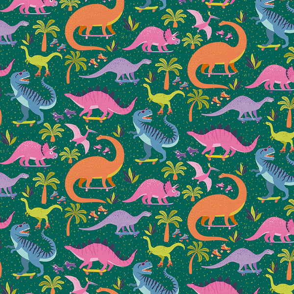 Jurassic Joyrides - Main Dark Green | 120-25400