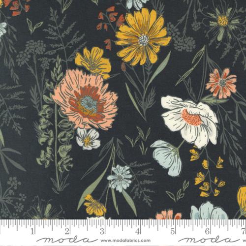 Woodland Wildflowers - Large Floral Charcoal | 45580-19