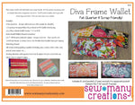 Diva Frame Wallet | Sew Many Creations