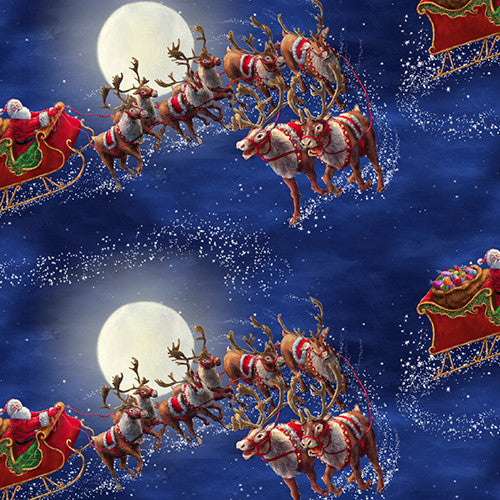 Christmas Eve Journey - Here Comes Santa Navy | 20872-NVY