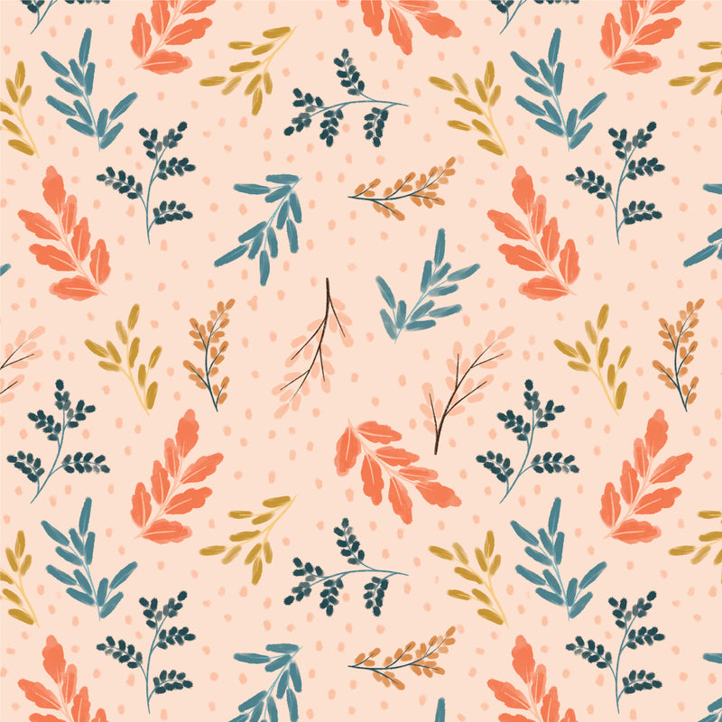 Woodland Creatures - Pastel Branches Pink | 227658