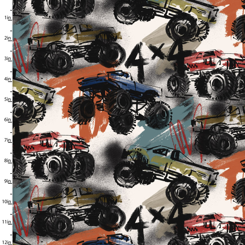 Mash the Throttle - Full Throttle White | 22988-WHT