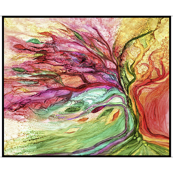 Windswept - Watercolor Tree Panel | 1649-29724-X