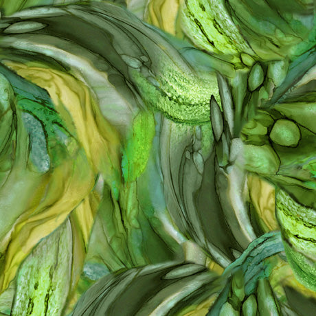 Windswept - Watercolor Green | 1649-29726-G