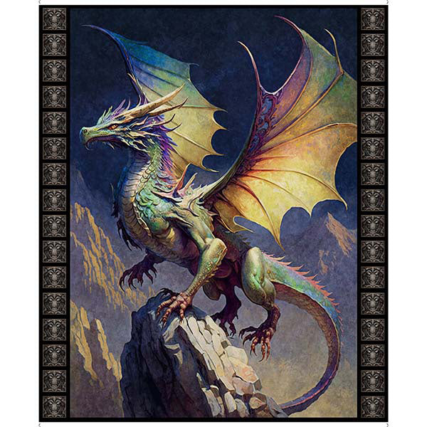 Dragon Fyre - Large Panel Multi | 2600-30134-N