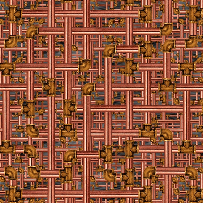 Time Travel - Copper Pipes | B3016-33