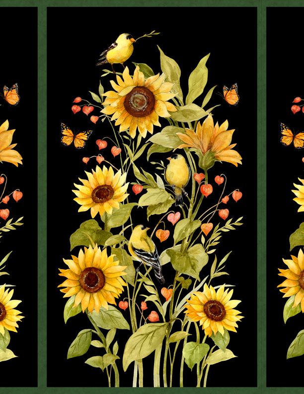 Sunflower Splendor - Large Panel Multi | 83324-975