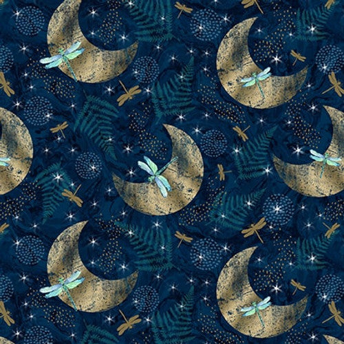 Gypsy Flutter - Dragonfly Skies Navy | B3053-77