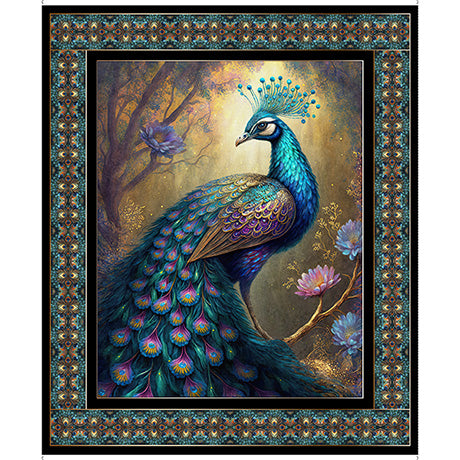 Resplendent - Peacock Panel Multi | 2600-30556-X