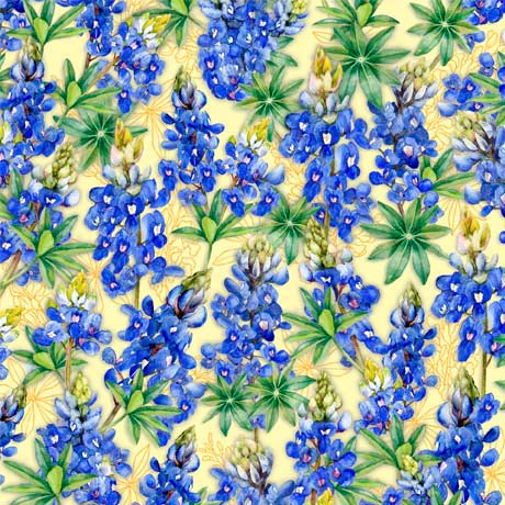 This & That XI - Bluebonnets Yellow | 2600-30652-S