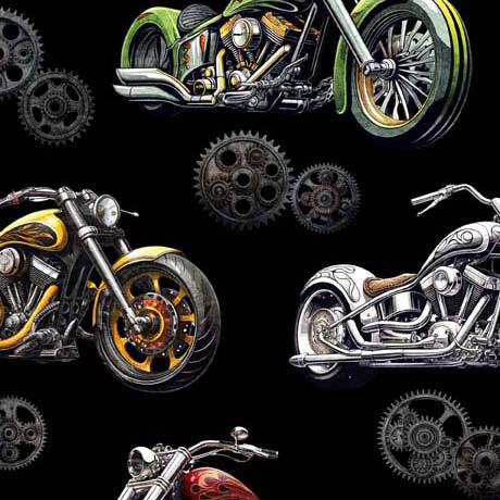 Heavy Metal - Motorcycles Black | 2600-30706-J