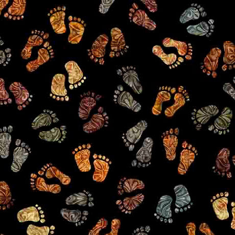 Bigfoot - Bigfoot Footprints Black | 2600-30995-J