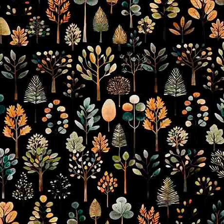 Bigfoot - Trees Black | 2600-30996-J