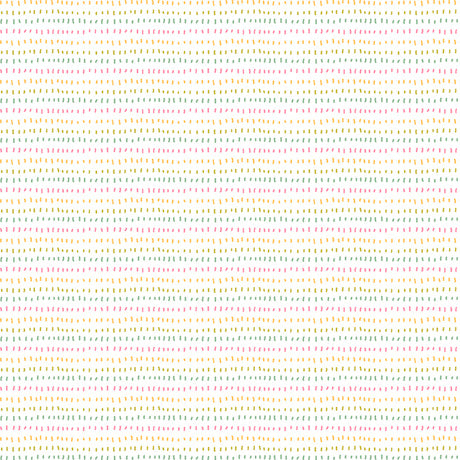 Autumn Smiles - Dotted Stripe White | 2600-31061-Z