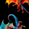 Dragon's Song - Tossed Dragons Black | 2600-31151-J