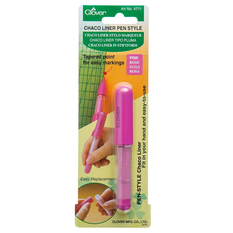 Clover - Chaco Liner Pen Style | Pink 4711