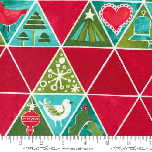 Winterly - Mosaic Crimson | 48765-15
