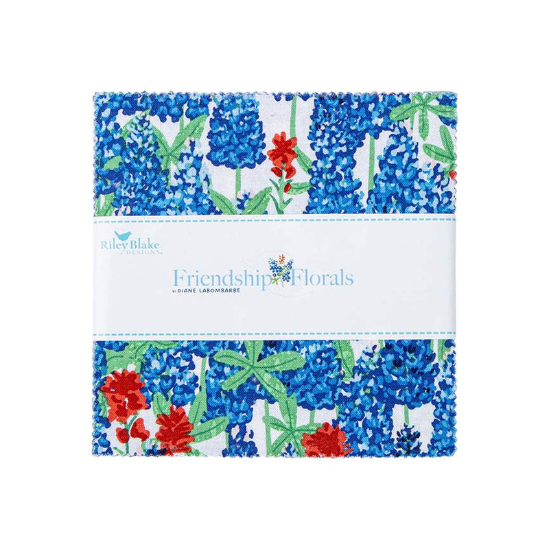 Friendship Florals - 5" Squares | 5-15840-42