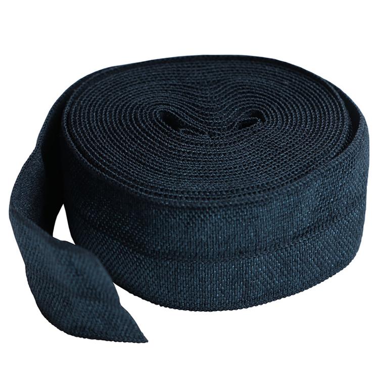 By Annie Fold-over Elastic 2yds | Navy