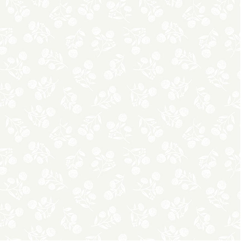 Clover & Dot - Clover White on White | 53863-10