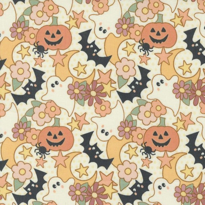 Owl O Ween - Allover Floral Ghost | 31191-11