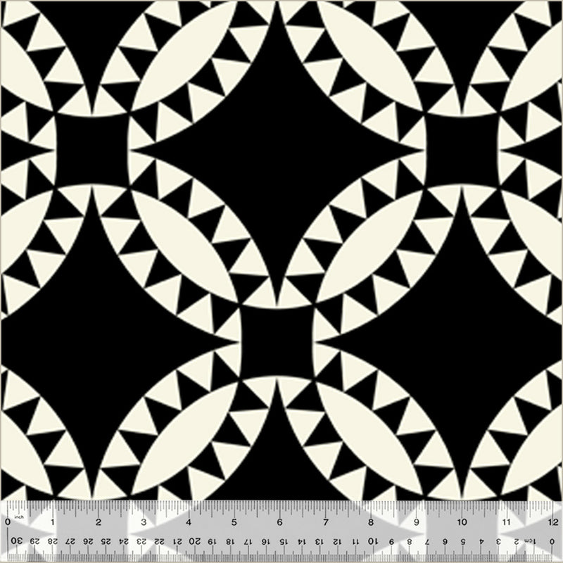 Quilt Back 108" - Pickle Dish Black 108" | 54280W-1