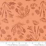 Woodland Wildflowers - Flower Patch Coral Peach | 45583-23