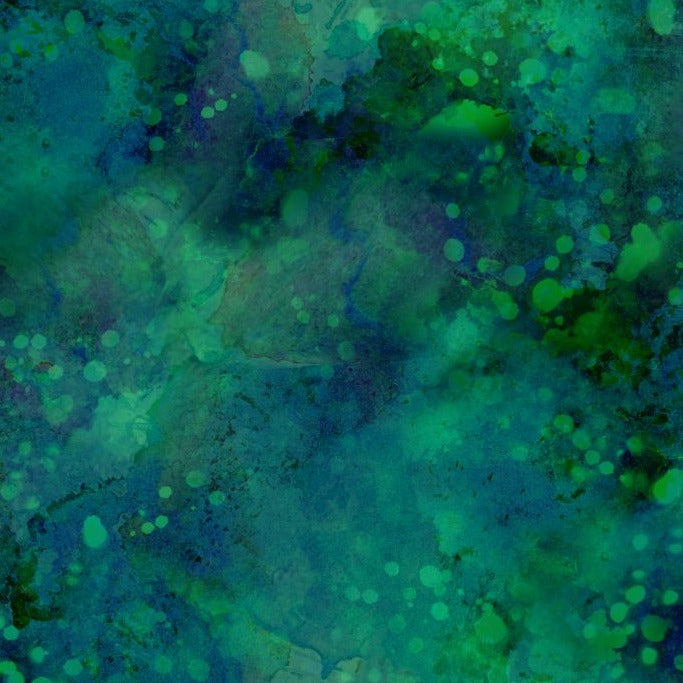 Raindrops Texture - Blue/Green | OA596676