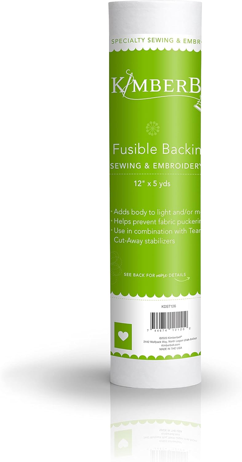 Kimberbell Designs | Fusible Backing 12" x 5YDs