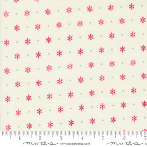 Kitty Christmas - Kitty Snowflake Dot Scatter Snow | 31206-11