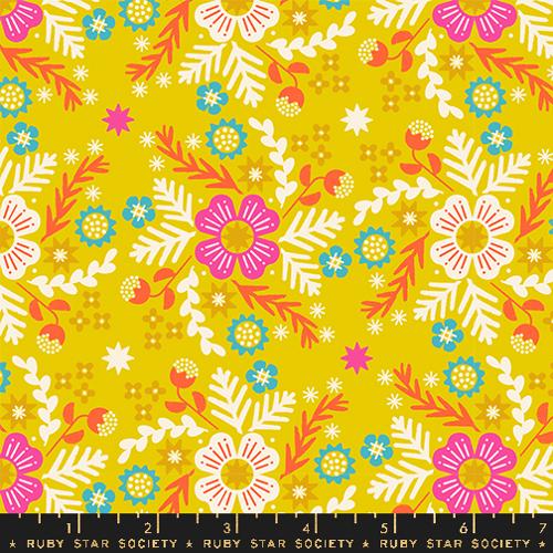 Pivot - Pivot Retro Floral Funky Golden Hour | RS1073-13