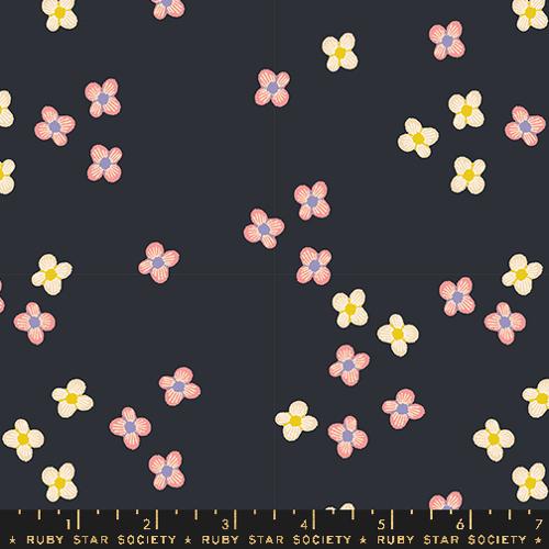 Favorite Flowers - Blossom Florals Soft Black | RS5149-14