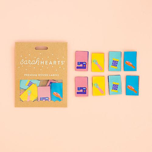 Sarah Hearts | Notions and Tools Labels - 8 pack
