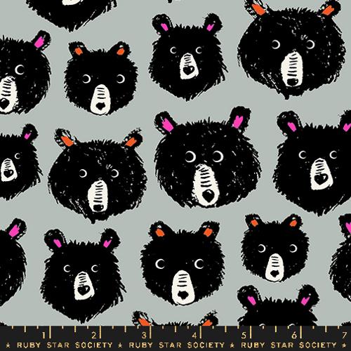 Teddy and the Bears - Bear Faces Oyster | RS2102-16