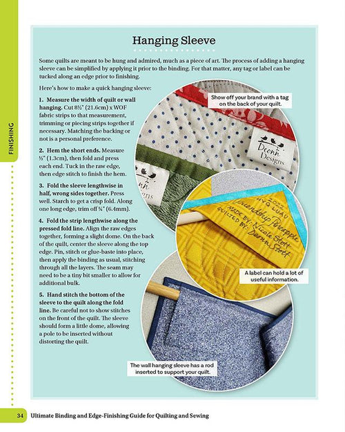 Ultimate Binding and Edge-Finishing Guide | Deonn Stott
