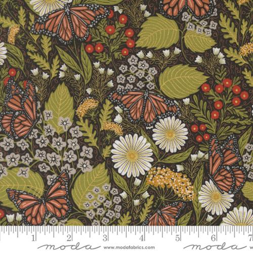 Bee Garden - Summer Butterfly Floral Black | 48412-21M
