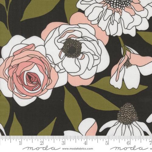Botany - Cabbage Rose Ink | 11550-12