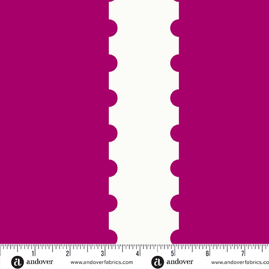 Stamp Stripe - Stamp Stripe Raspberry | A-1131-R