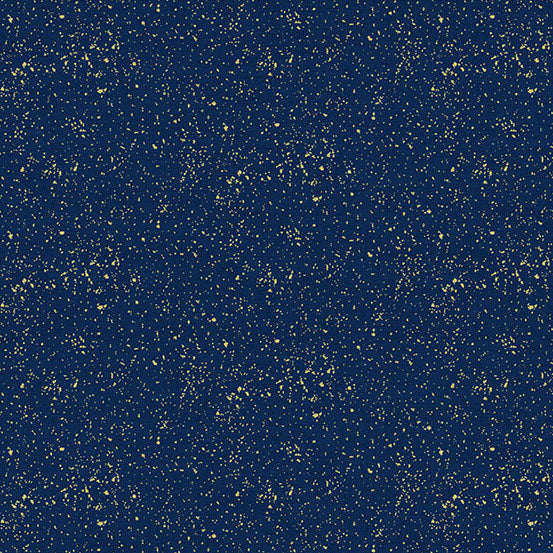 Luxe - Gold Metallic Speckle on Navy | TP2566-B10