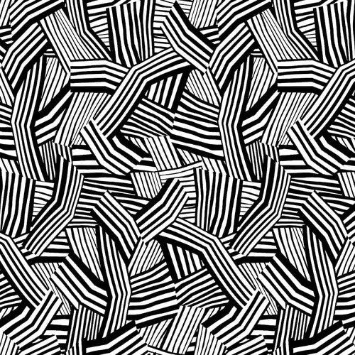Hot House Magic - Stripe Black and White | 7375-09