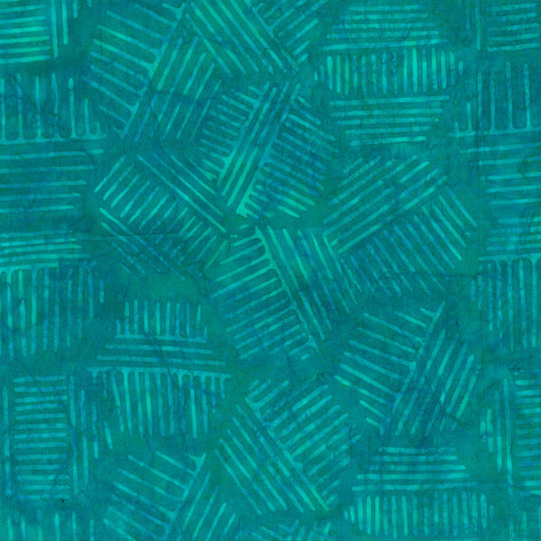 Banyan Batiks - Hexies Turquoise | 81700-62